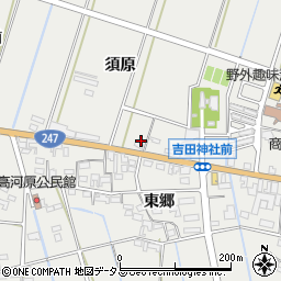 愛知県西尾市吉良町吉田須原66周辺の地図