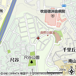 大阪府吹田市長野東27-18周辺の地図