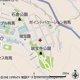 兵庫県神戸市北区有馬町500周辺の地図