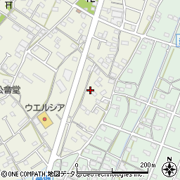 静岡県浜松市浜名区西美薗595周辺の地図