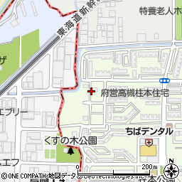 大阪府高槻市柱本新町2周辺の地図