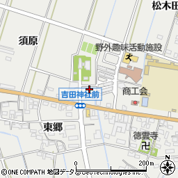 愛知県西尾市吉良町吉田須原118周辺の地図