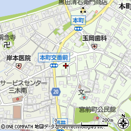 兵庫県三木市本町3丁目4周辺の地図