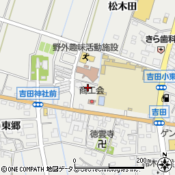 愛知県西尾市吉良町吉田大切間周辺の地図