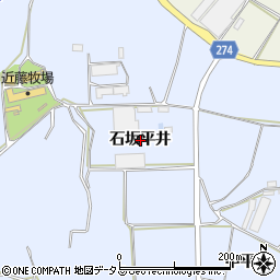 愛知県知多郡美浜町奥田石坂平井周辺の地図