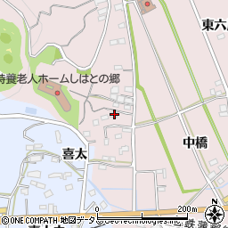 愛知県西尾市鳥羽町迎60周辺の地図