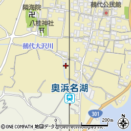 静岡県浜松市浜名区三ヶ日町鵺代797周辺の地図