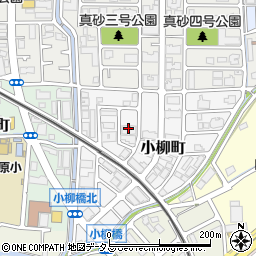 大阪府茨木市小柳町11周辺の地図