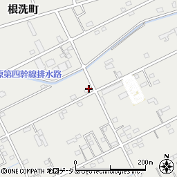 静岡県浜松市中央区根洗町1144周辺の地図