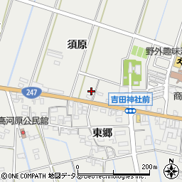 愛知県西尾市吉良町吉田須原66-2周辺の地図
