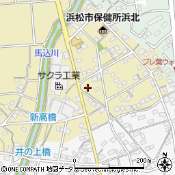 静岡県浜松市浜名区平口1630周辺の地図