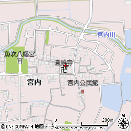 證楽山圓勝寺周辺の地図