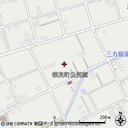 静岡県浜松市中央区根洗町1030周辺の地図