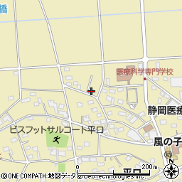 静岡県浜松市浜名区平口2390周辺の地図