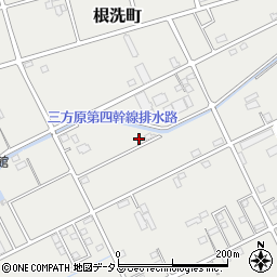 静岡県浜松市中央区根洗町1137周辺の地図