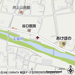 兵庫県三木市志染町井上104周辺の地図