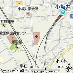 豊川市役所　教育委員会学校給食課南部学校給食センター周辺の地図