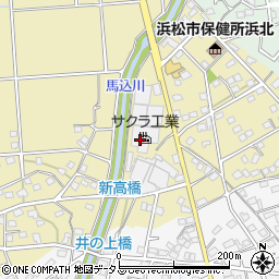静岡県浜松市浜名区平口1690周辺の地図