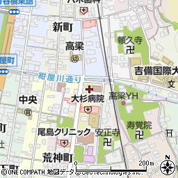 岡山県高梁市柿木町26周辺の地図