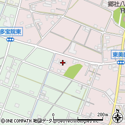 静岡県浜松市浜名区東美薗591周辺の地図