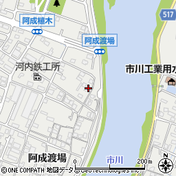 兵庫県姫路市飾磨区阿成渡場918周辺の地図