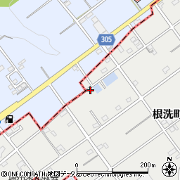 静岡県浜松市中央区根洗町525周辺の地図