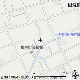 静岡県浜松市中央区根洗町1032周辺の地図