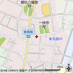 静岡県浜松市浜名区東美薗612周辺の地図