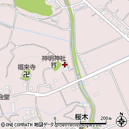 静岡県掛川市家代1358周辺の地図