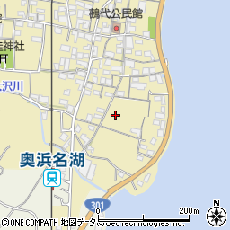 静岡県浜松市浜名区三ヶ日町鵺代765-2周辺の地図