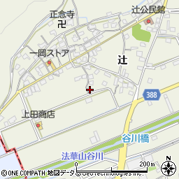 兵庫県加古川市西神吉町辻270周辺の地図