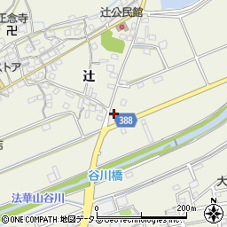 兵庫県加古川市西神吉町辻321周辺の地図
