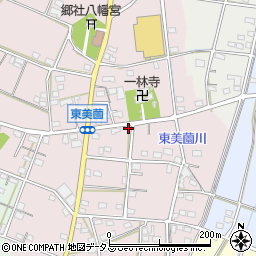 静岡県浜松市浜名区東美薗611周辺の地図