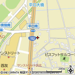 静岡県浜松市浜名区平口2351周辺の地図