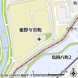大阪府茨木市東野々宮町周辺の地図
