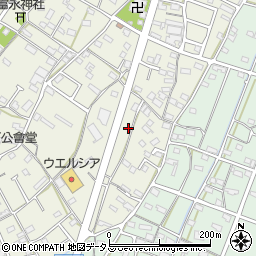 静岡県浜松市浜名区西美薗589周辺の地図