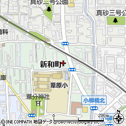 セブンイレブン茨木新和町店周辺の地図