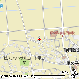 静岡県浜松市浜名区平口2393周辺の地図