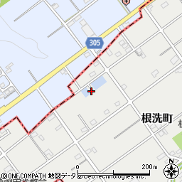 静岡県浜松市中央区根洗町511周辺の地図