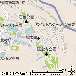 兵庫県神戸市北区有馬町536周辺の地図