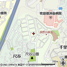 大阪府吹田市長野東27-27周辺の地図