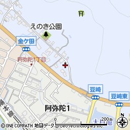 兵庫県高砂市阿弥陀町阿弥陀2445周辺の地図