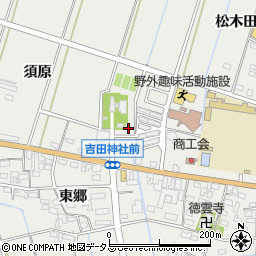 愛知県西尾市吉良町吉田須原118-4周辺の地図