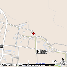 愛知県豊橋市石巻町上屋敷周辺の地図