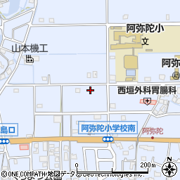 兵庫県高砂市阿弥陀町阿弥陀1018周辺の地図