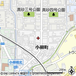 大阪府茨木市小柳町3周辺の地図