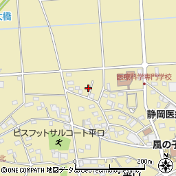 静岡県浜松市浜名区平口2388周辺の地図