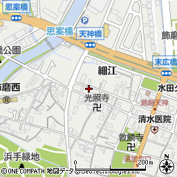 兵庫県姫路市飾磨区天神82周辺の地図