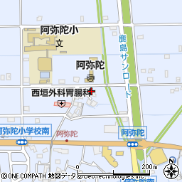 兵庫県高砂市阿弥陀町阿弥陀1187周辺の地図