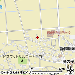 静岡県浜松市浜名区平口2395周辺の地図